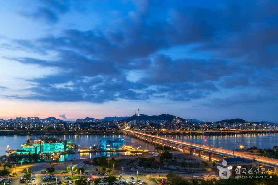 남산서울타워와 서울 야경 — N Seoul Tower and Seoul night view