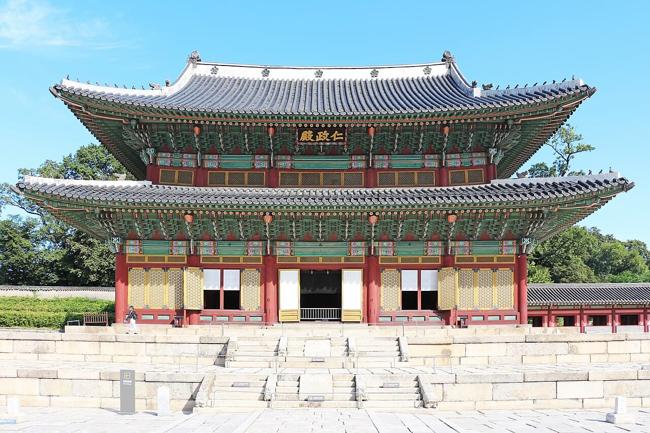 창덕궁 인정전 — Injeongjeon throne hall at Changdeokgung Palace, Seoul